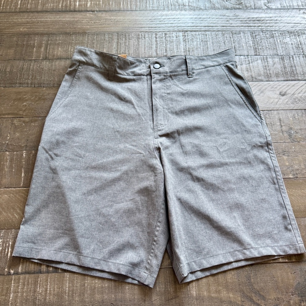 Panama Jack Men's Gray Hybrid 9" Inseam Golf Performance Short Athletic NWT SZ34